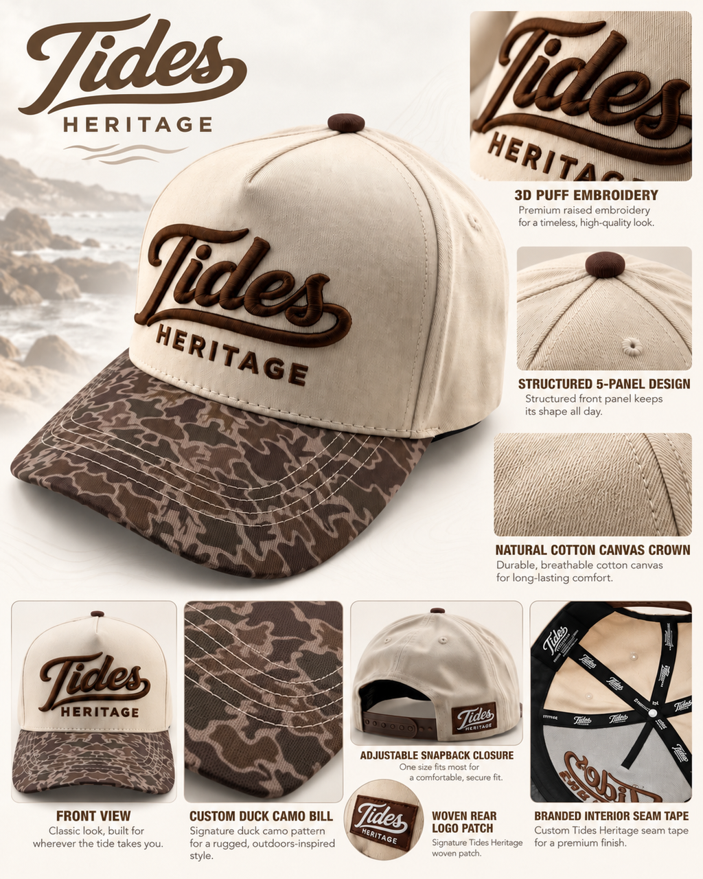 Heritage Duck Camo Bill Hat
