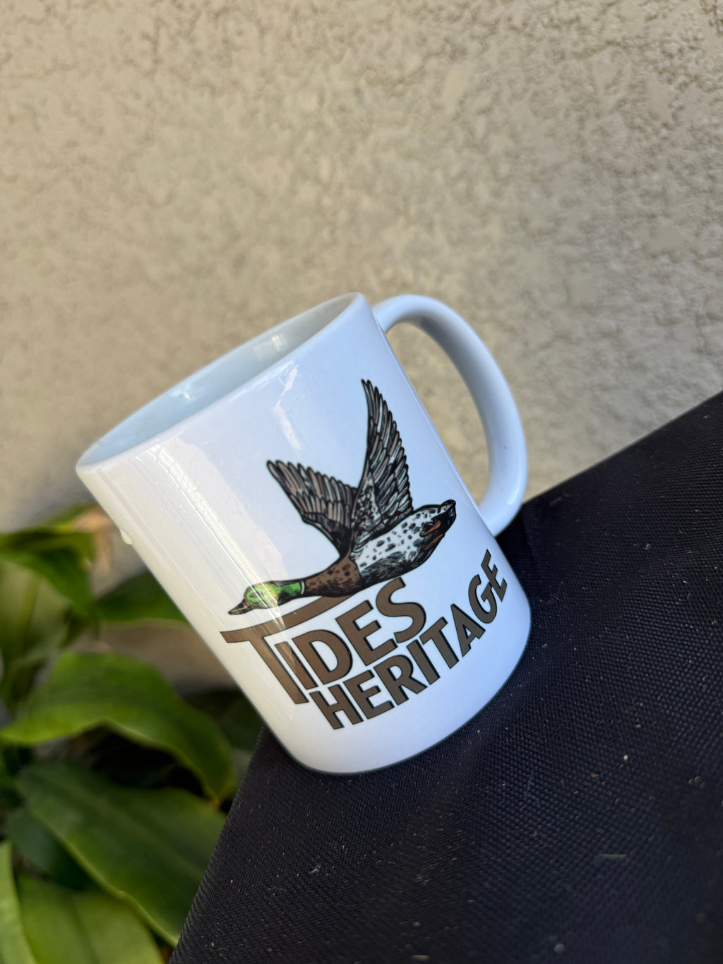 Winter Mallard Ceramic Coffee Mug