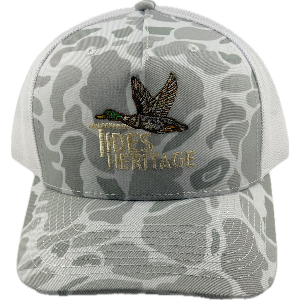Winter Mallard Duck Camo Hat