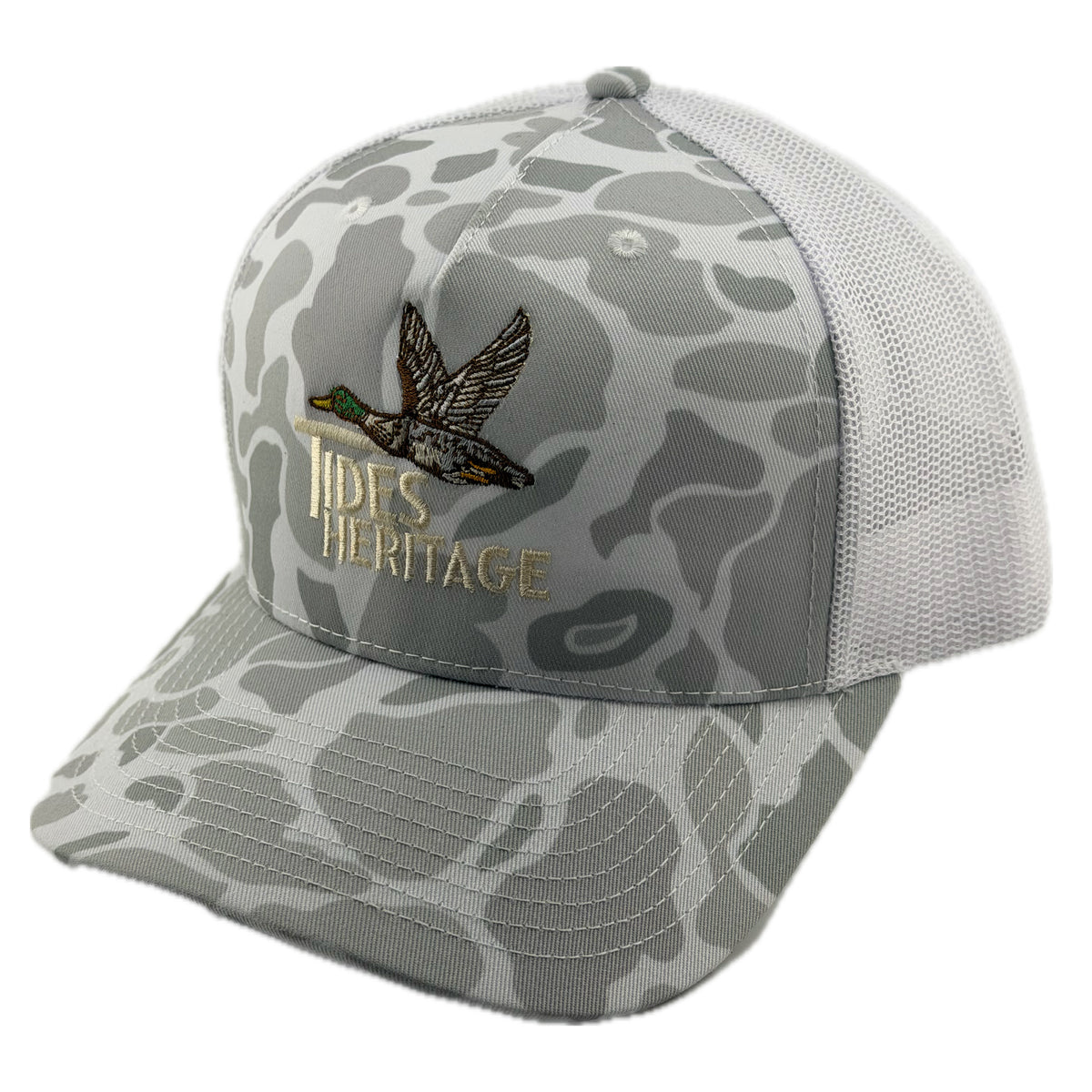 Winter Mallard Duck Camo Hat