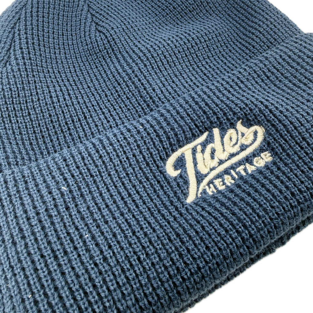 Heritage Waffle Beanie Deep Sea